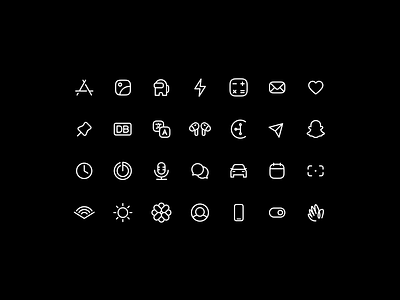 DesignPhone Icon Set | App Icon Shop app icons apple icons black clean design icon icon pack icon set up icondesign iconography icons iconset illustration interface icons iphone icons material design icons minimal symbol ui vector