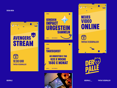 Der Palle Branding Social Media | Twitch Streamer