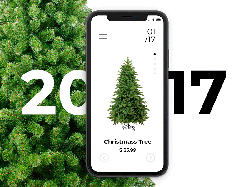 2018 2018 christmass happy new year tree