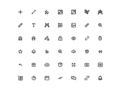 Trading Icon Pack chart fill graph icons outline pack platform trade trading view