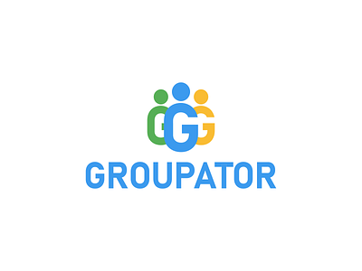 Groupator brand identity branding design logo