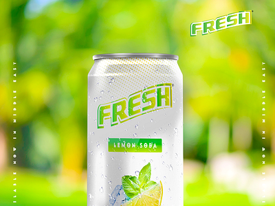 FreshCan soda can