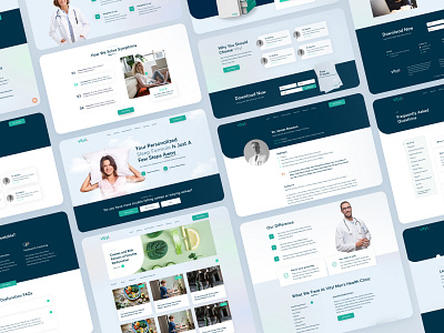 🧑‍⚕️ Vityl Sleep Clinic in Australia biography blog clean clinic clinics design doctor health healthcare healthy hospital interface layout minimal quiz services sleep ui ux web design