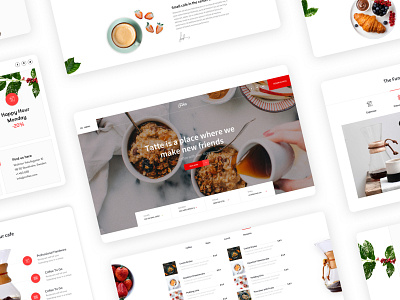 Home page Fika - Cafe & Coffeehouse HTML Template