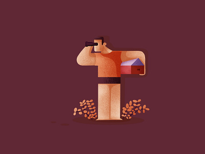 Looking for freedom character characterdesign covid design dribbble freedom graphicdesign graphics home illustration lockdown motiongraphics pandemic