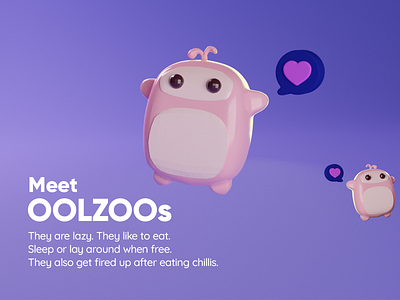 Meet OOLZOOs 3d animation blender branding character characterdesign design designer education app illustration illustrator kids splash learn