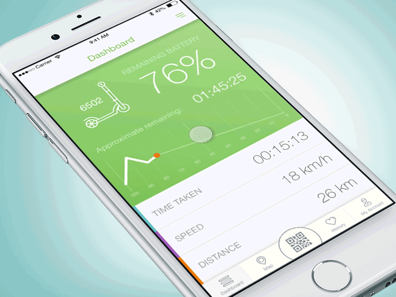 dashboard concept android app ios mobile prototype sketch ui ux