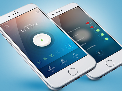 app design app blue button interface ios mobile sketch ui ux