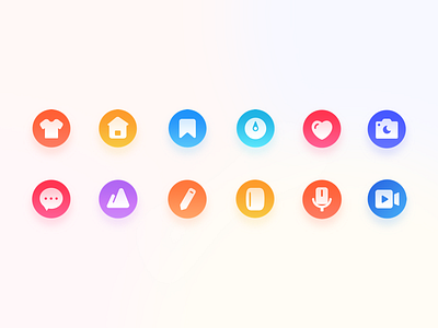 Colorful Icon colorful icon