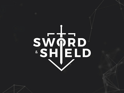 Sword & Shield Logo thirtylogos