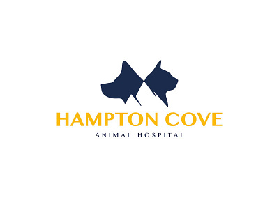 Hampton Cove Animal Hospital Logo thirtylogos