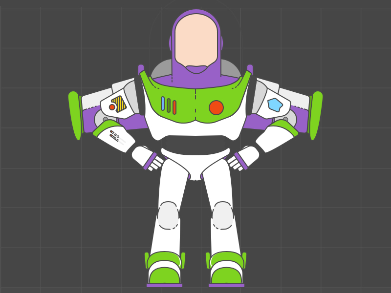 buzz lightyear animation