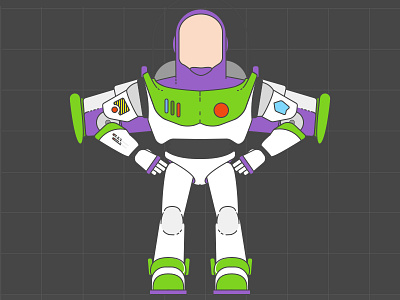 Buzz Lightyear animation buzz character design designer digital lightyear pixar print san francisco toy story wip