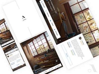 Away Template animation app concept consumer home hotel inspiration interaction product reserve responsive review ui ux