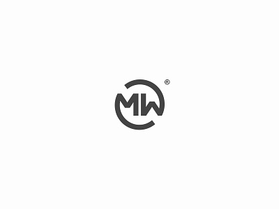MW Apparel Logo apparel clothing brand logo