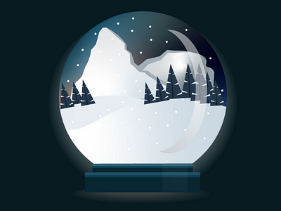 Snowball illustrations snow winter