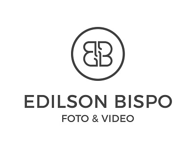 Edilson Bispo - Foto & Video brand eb logo monogram photography video