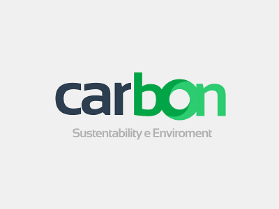 Carbon App app brand car circle enviroment green logo sustentability