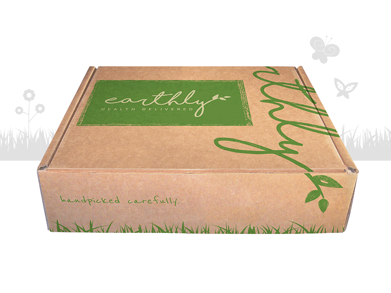 All Natural Snacks Box box food box foodie handmade kraft box organic package design packaging shipping box shopify subcription box subscription