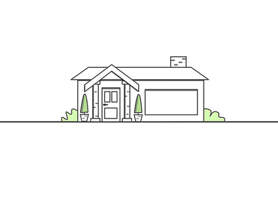 House outline illustration