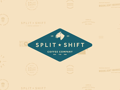 Split Shift Coffee Company Branding