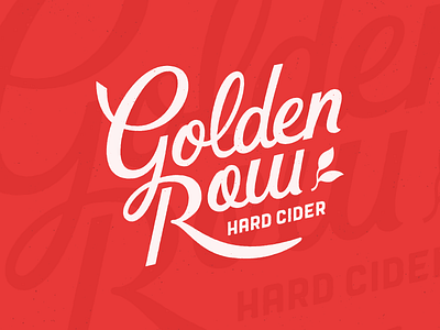 Golden Row Cider Logo