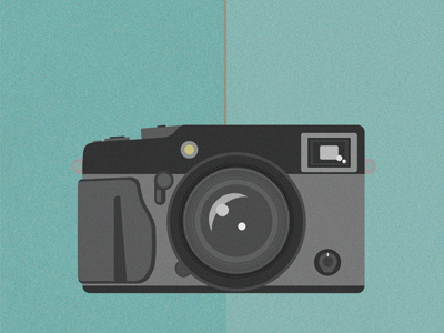 Fuji Xpro 1 camera fuji illustration leica poster smile vintage