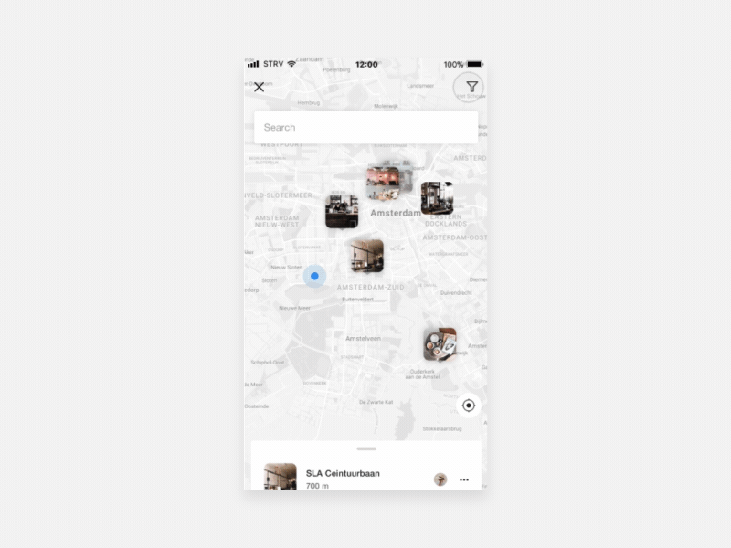 Instagram Spots — Map View [Concept]