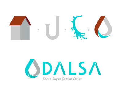 Dalsa Logo branding logo design plumber slogan