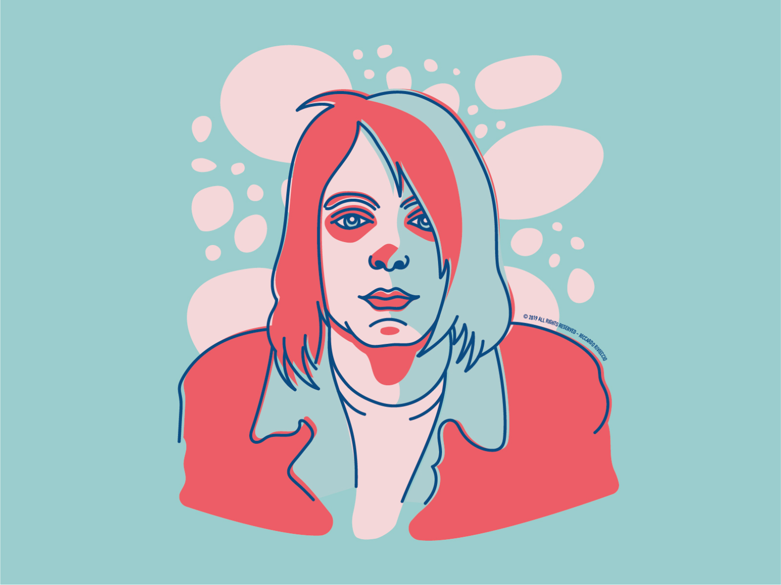 Kurt Cobain by Riccardo Rivieccio on Dribbble