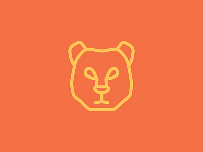 Bear bear brand design graphic design icon icons illustration illustrator line art lions and bears series vector