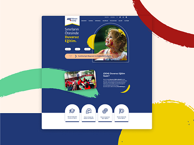 Primary School figma html school ui web webdesign