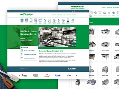 Mutfakbahcesi interface kitchen ui web webdesign website