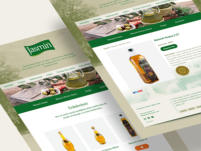 Jasmin Olive icon interface oliv olive ui web webdesign website