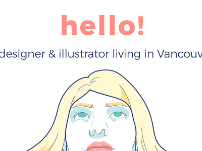 Coming Together illustration illustrator portfolio portrait self portrait wip