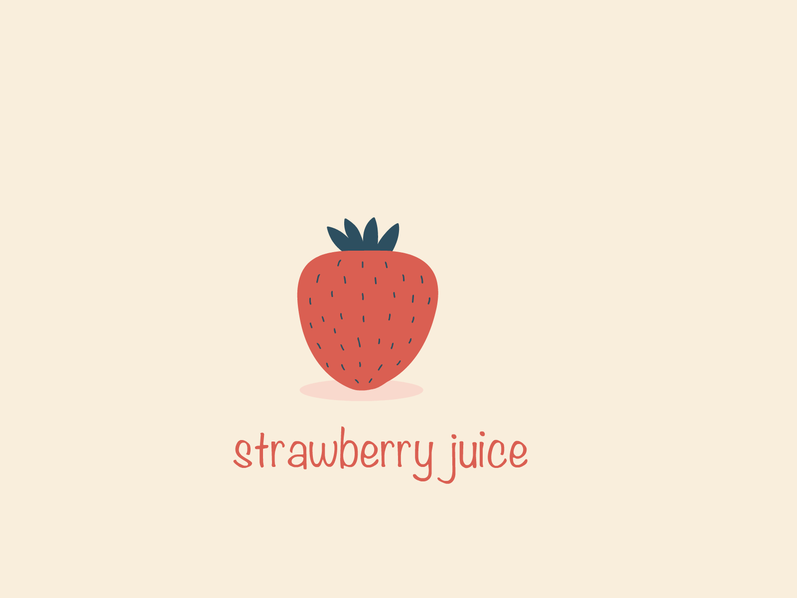 strawberry animation color design digital drawing drink illustration juice strawberry sweet warm