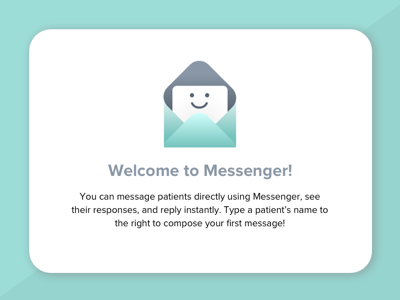 Empty State: Messenger empty state ftux illustration onboarding product design ui ui design ux ux design welcome