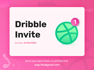 One dribbble invite