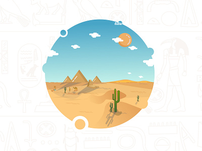 Egypt egypt illustrations pyramid