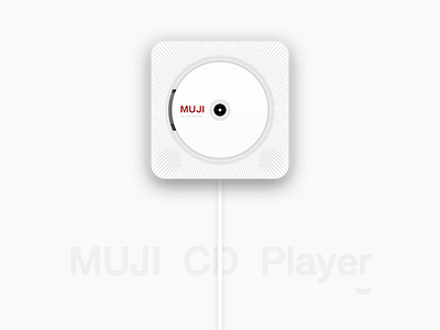 MUJI CD Player icon ui