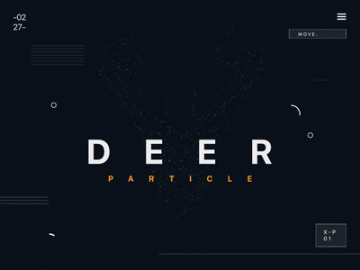 Deer_Particle deer dream particle ui