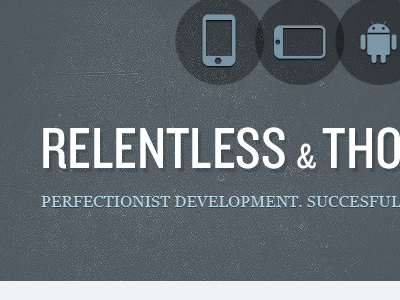 Relentless android apps blue ipad iphone
