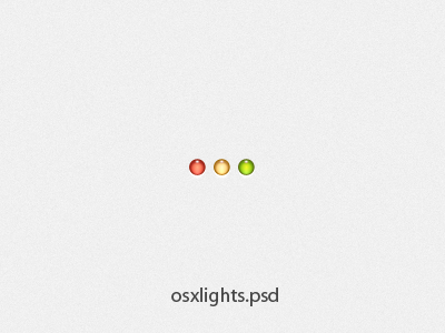 Osx lights psd