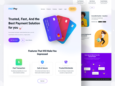 Fastpay Payment Solution Landing Page