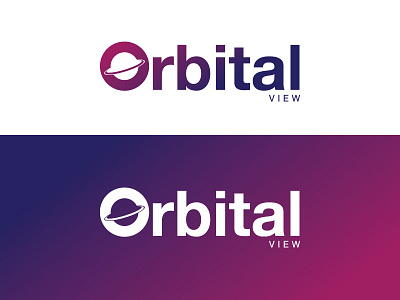 Orbital View design logo