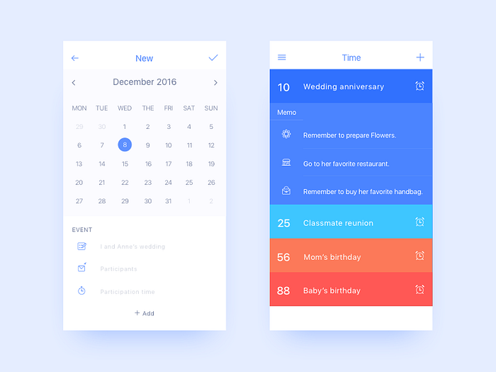 D3-To Do List by IceBear_Panda on Dribbble