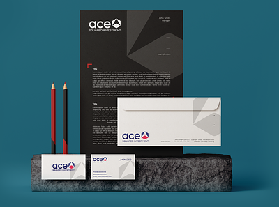 Ace Brand Identity system brand brand design brand identity branding corporate branding design illustration logo modern