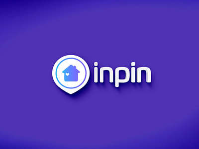 Inpin logo application inpin logo logo design logodesainer start up startup branding startup logo