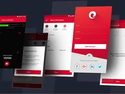 Eurobank App account app bank bankacount banking branding colours creativity design designs illustration illustrations ux vector