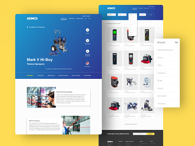 AEMCO app branding branding design creativity design designs illustration logo mobile products productsite typography ui ux web design website design